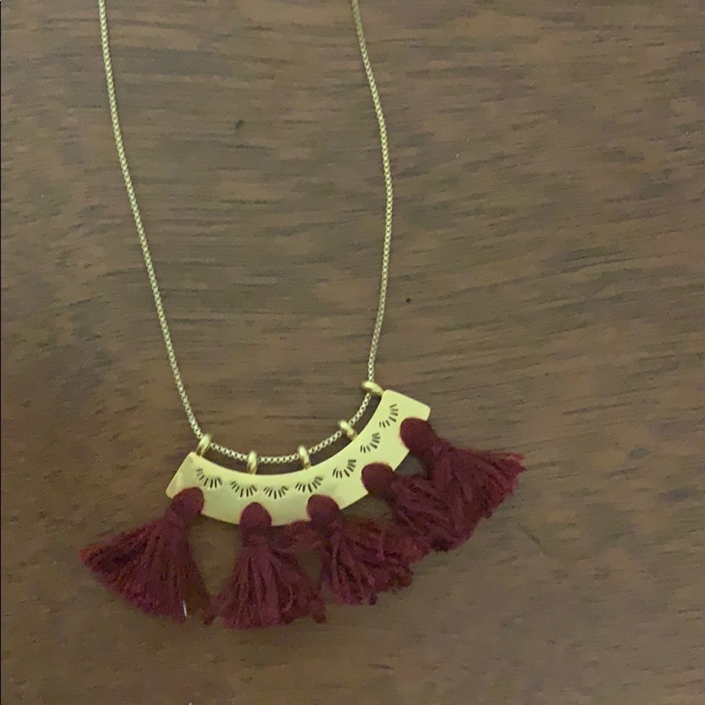 Madewell Fringe necklace